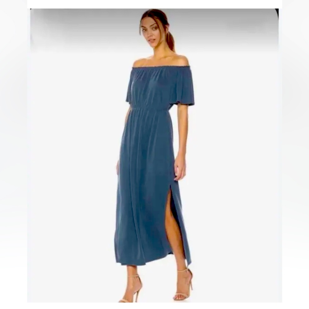 New BCBG off the shoulder dress